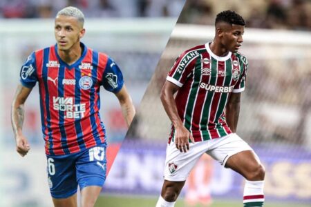 Bahia e Fluminense fecham os confrontos de ida da copa do Brasil