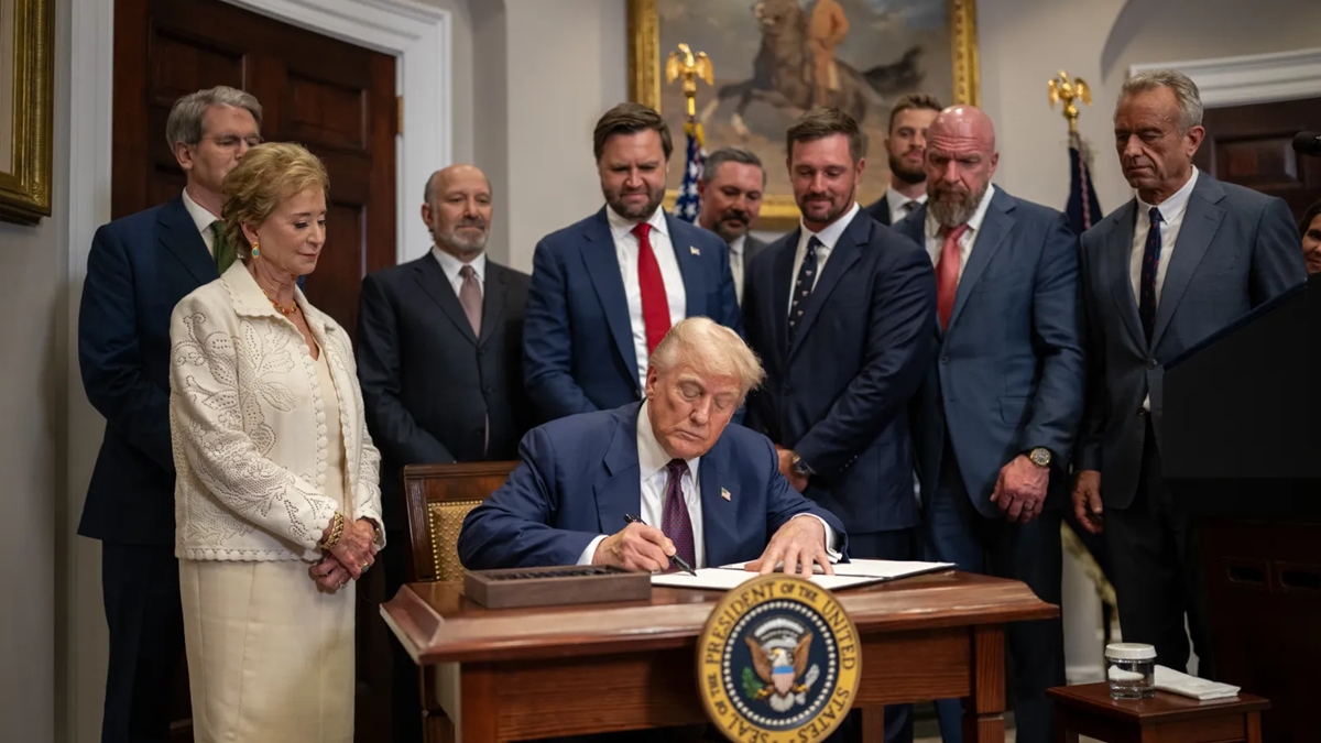 'Provavelmente não', diz Trump sobre reeleição à Casa Branca