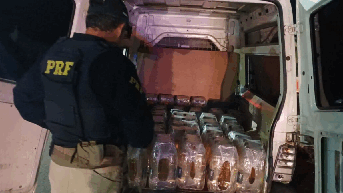 PRF realiza duas apreensões de mercadorias irregulares em menos de duas horas em Catalão (Foto: PRF)