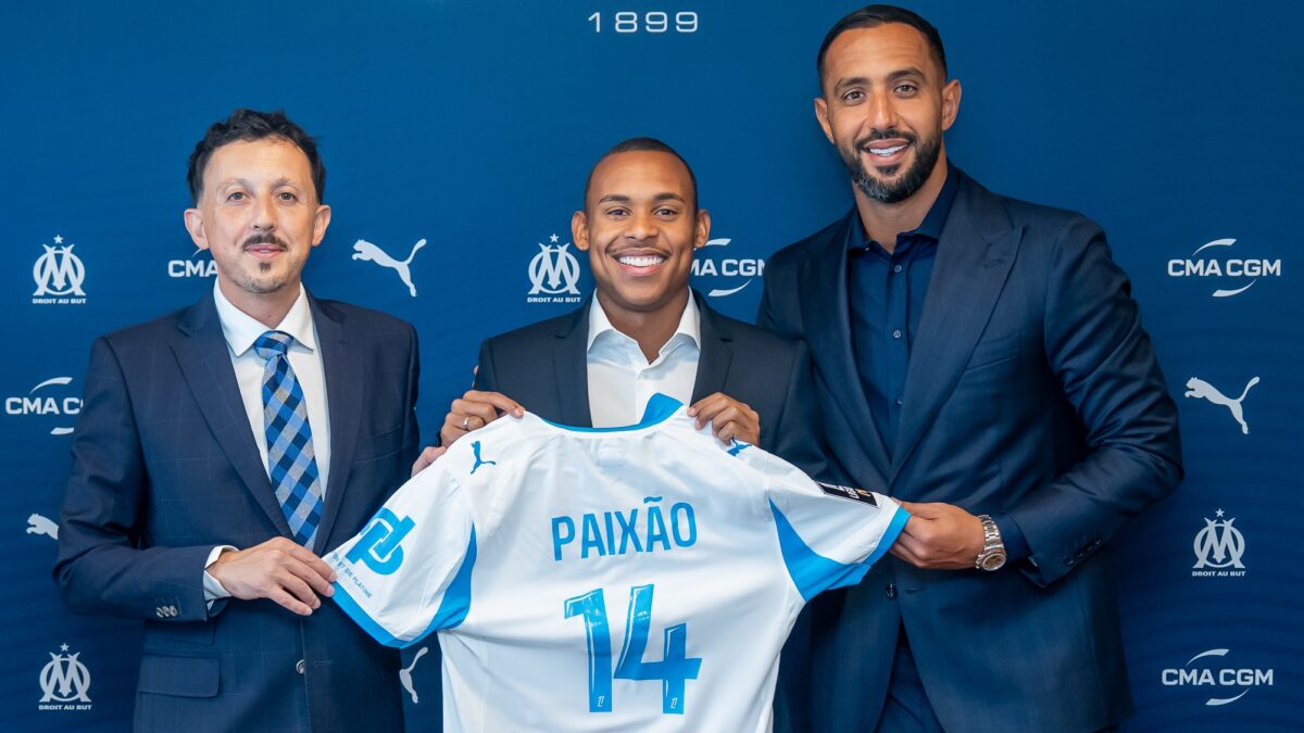 Igor Paixão, novo atacante do Olympique de Marselha