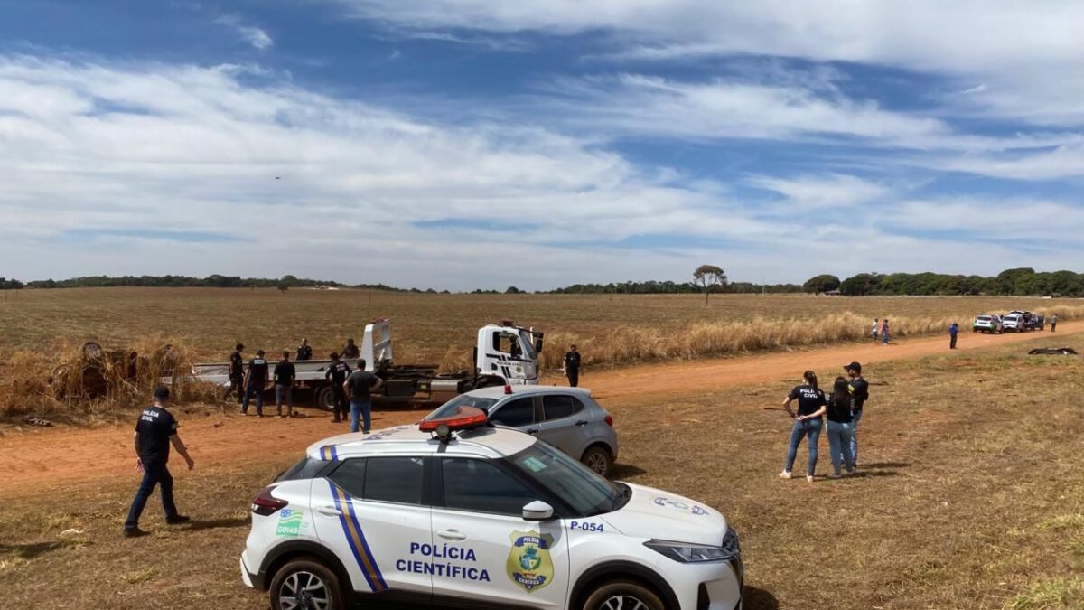 Imagem do local do acidente