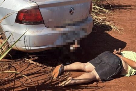 Imagem do homem preso