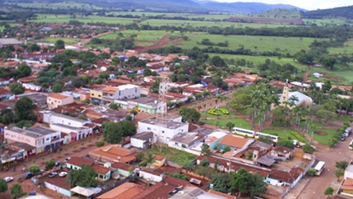 Imagem aérea de Barro Alto, em Goiás,. Cidade está no centro de disputa geopolítica pelo Níquel