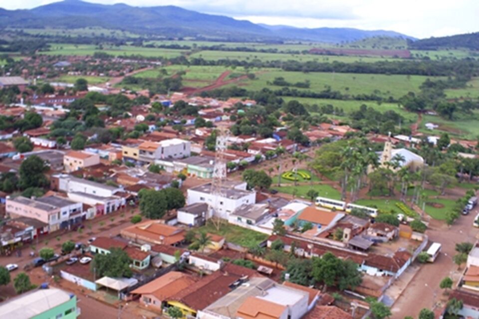 Imagem aérea de Barro Alto, em Goiás,. Cidade está no centro de disputa geopolítica pelo Níquel