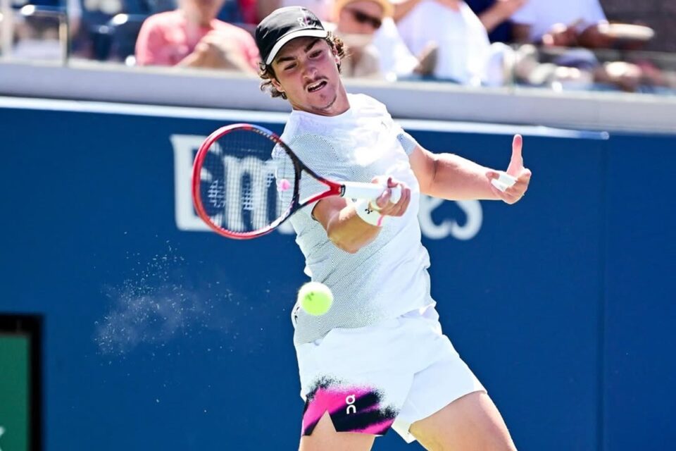 João Fonseca durante US Open