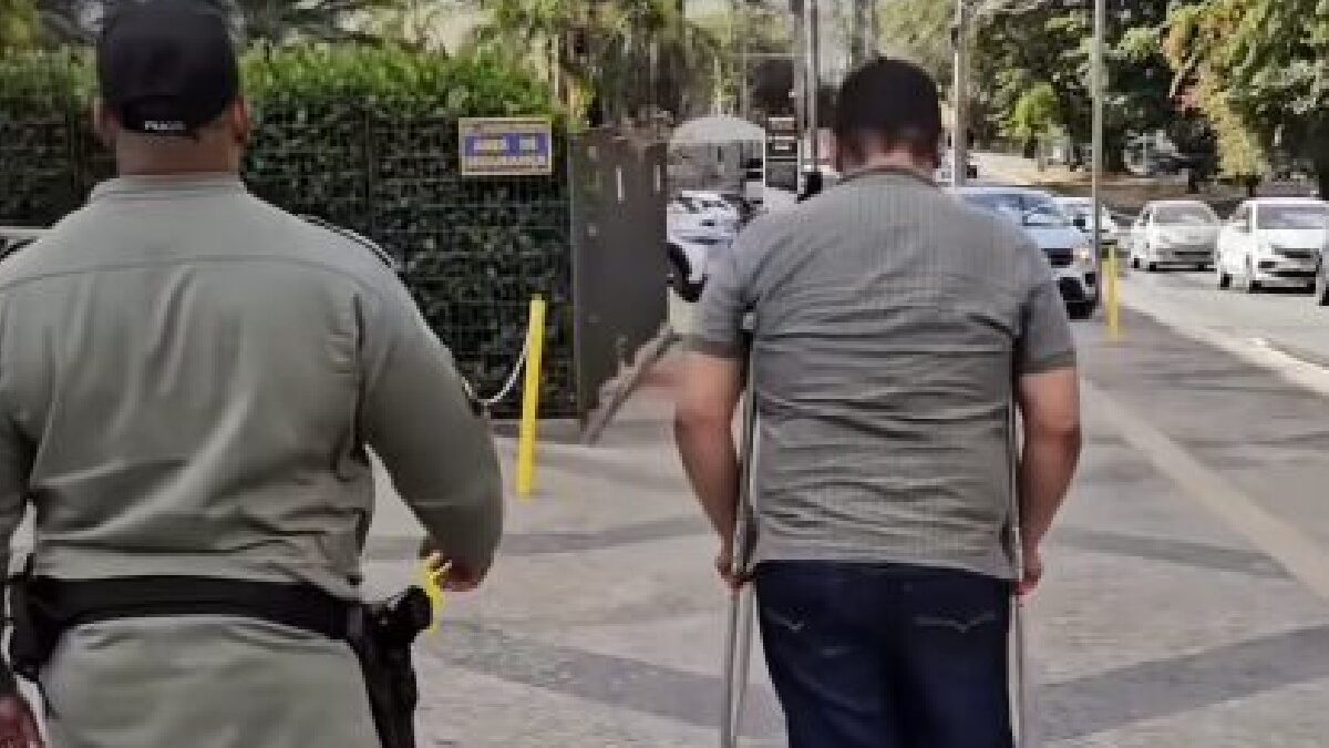 Foragido da Justiça com 25 passagens é preso ao tentar aplicar golpe em agência bancária de Goiânia