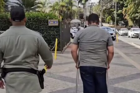 Foragido da Justiça com 25 passagens é preso ao tentar aplicar golpe em agência bancária de Goiânia