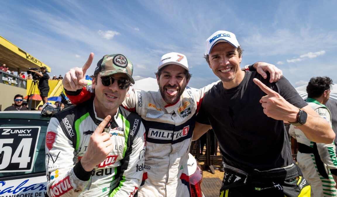 Pedro Costa, Alex Seid e Antonio Junqueira