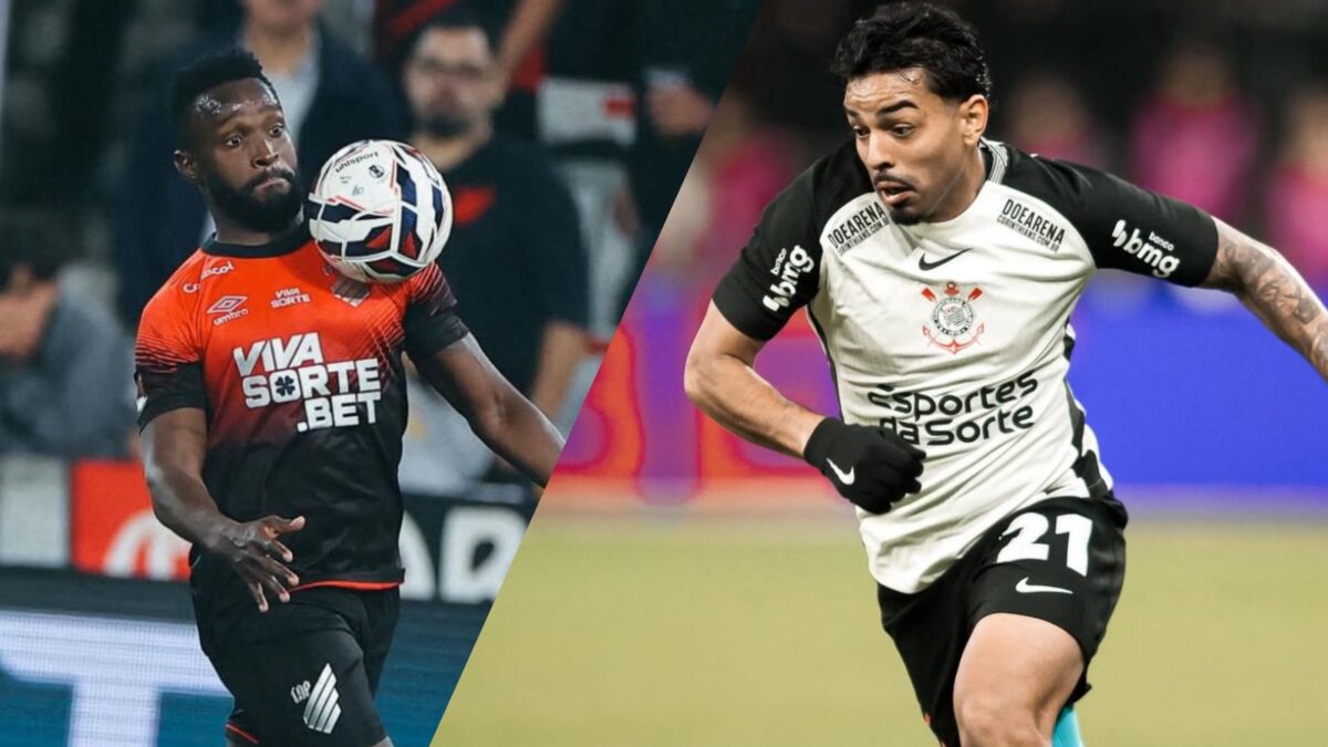 Athletico PR recebe Corinthians nesta quarta