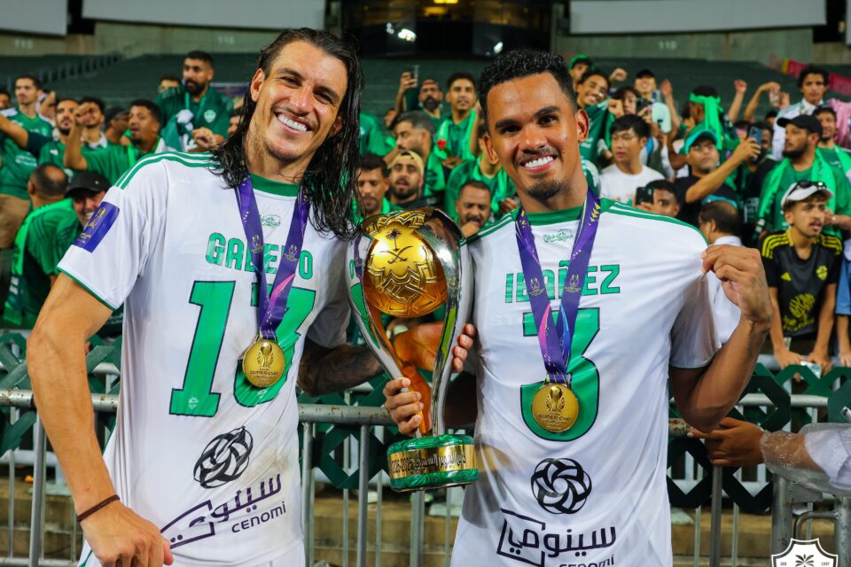 Ibañez e Galeno, jogadores do Al-Ahli