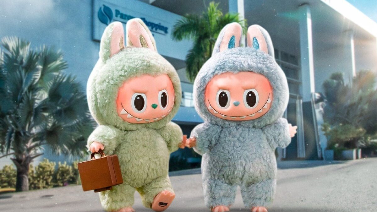 Shopping realiza encontro de Labubus; assista ao vídeo Boneco infantil se tornou febre até entre adultos veja
