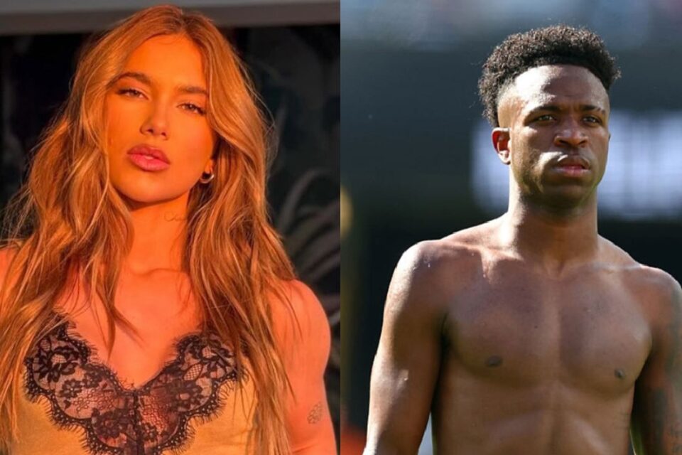 Virginia Fonseca curte foto de Vini Jr. e aumenta rumores de romance com o jogador atleta também deu like em um post da ex de Zé Felipe