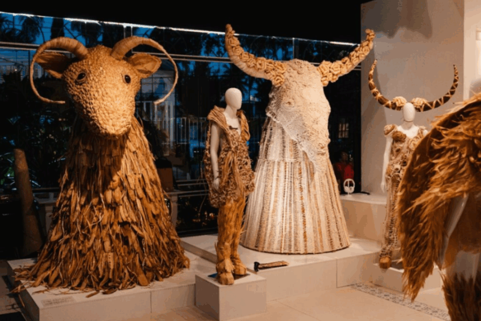 Imagem de algumas obras da exposição Caelestis