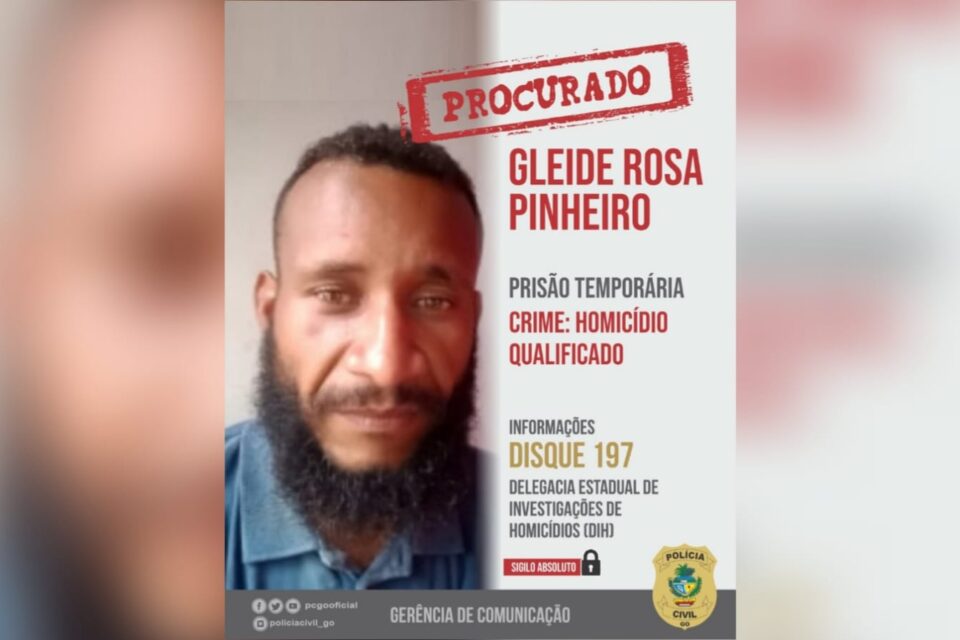 Dois são presos por espancar músico até a morte no Centro de Goiânia; um segue foragido 5 Imagem do procurado