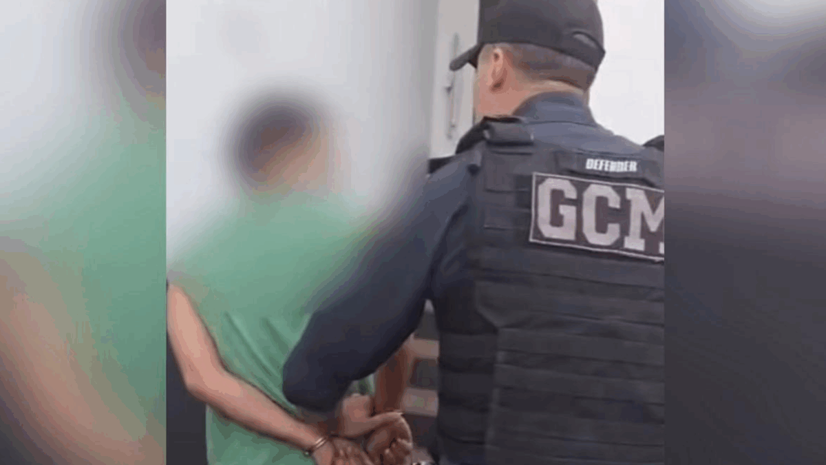 Homem é preso após agredir e ameaçar a própria filha (Foto: Reprodução)