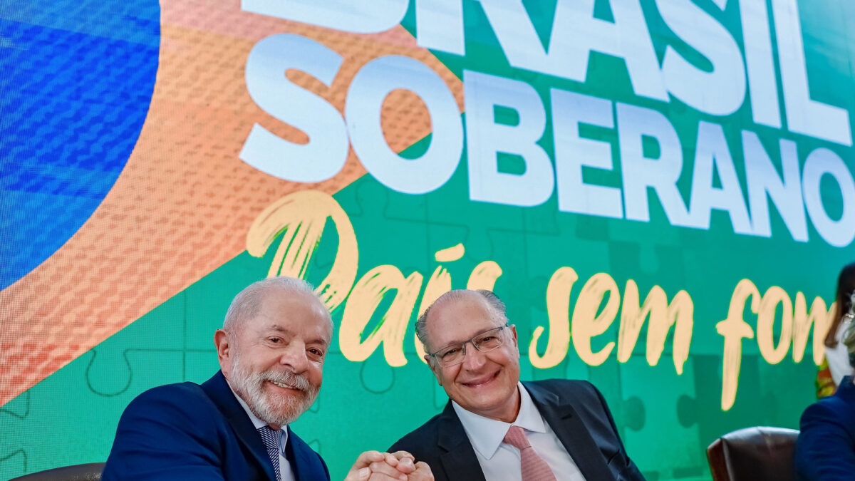 Presidente Lula e vice-presidente Geraldo Alckmin (Foto: Palácio do Planalto)