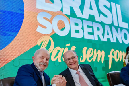 Presidente Lula e vice-presidente Geraldo Alckmin (Foto: Palácio do Planalto)