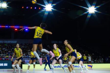 Brasil volta à quadra neste domingo (24/8) contra França pelo mundial