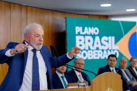 Governo Lula anuncia plano contra tarifaço dos EUA e prevê R$ 30 bi em crédito a empresas (Foto: Palácio do Planalto)