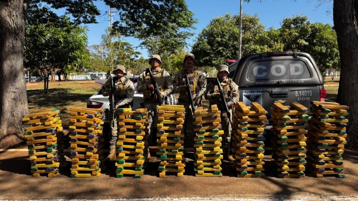 Dupla é presa com 500 kg de maconha em Goiás Droga apreendida foi avaliada em aproximadamente R$ 1 milhão de reais
