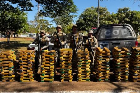 Dupla é presa com 500 kg de maconha em Goiás Droga apreendida foi avaliada em aproximadamente R$ 1 milhão de reais