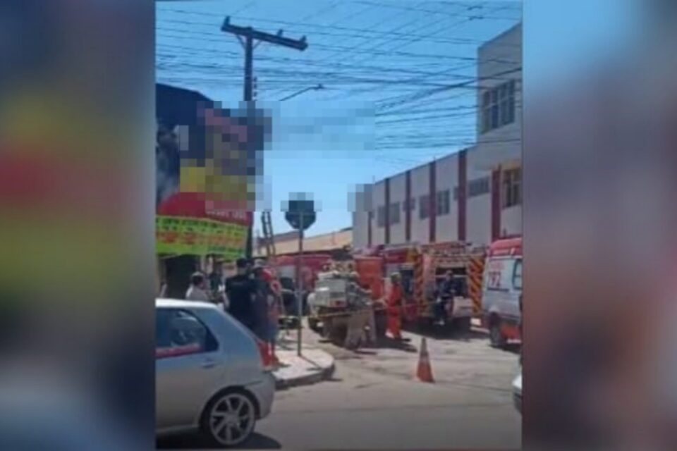 Imagem do local do incidente