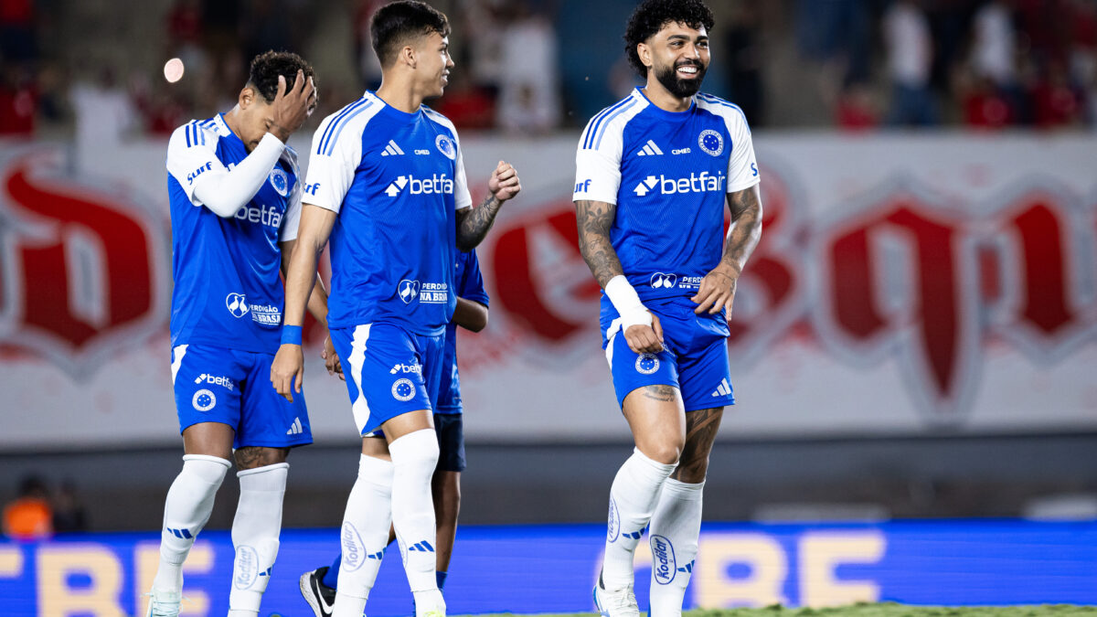 Kaio Jorge e Gabigol, atacantes do Cruzeiro