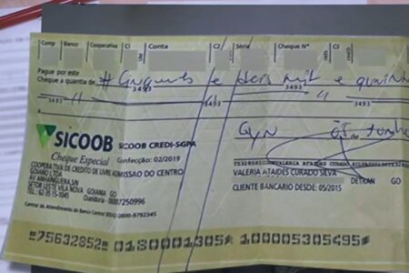 Polícia encontra cheque de presidente de ONG na casa de ex-secretário de Cultura de Goiânia