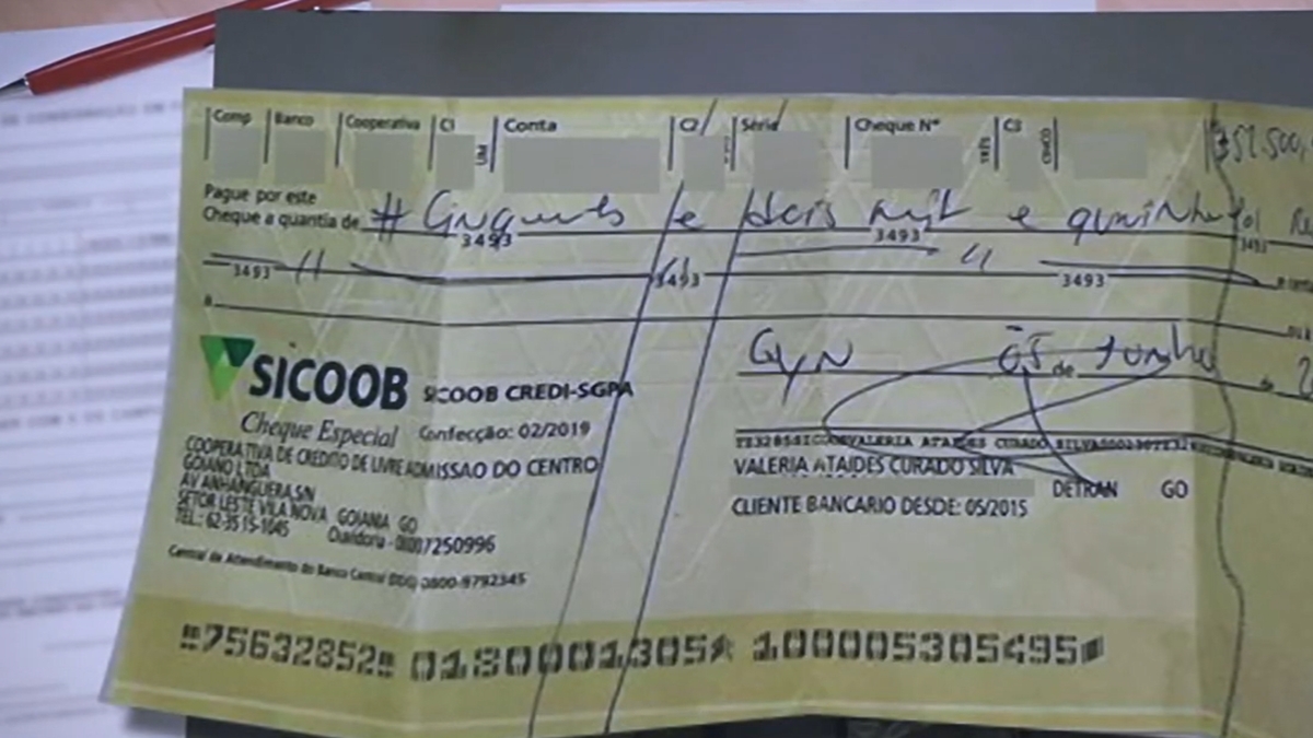 Polícia encontra cheque de presidente de ONG na casa de ex-secretário de Cultura de Goiânia