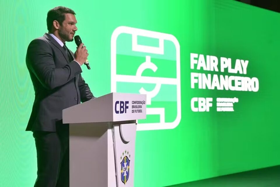 Samir Xaud, presidente da CBF que quer implementar o fair play financeiro