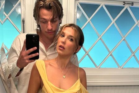 Millie Bobby Brown Stranger Things anuncia a chegada da primeira filha relacionamento com Jake Bongiovi, filho do cantor Jon Bon Jovi
