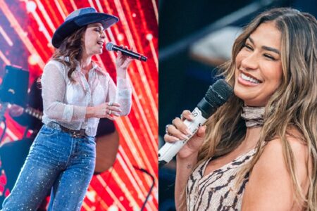 Simone Mendes reage ao ser criticada por Sula Miranda; veja o que ela disse Tudo começou quando a rainha dos caminhoneiros foi podcast