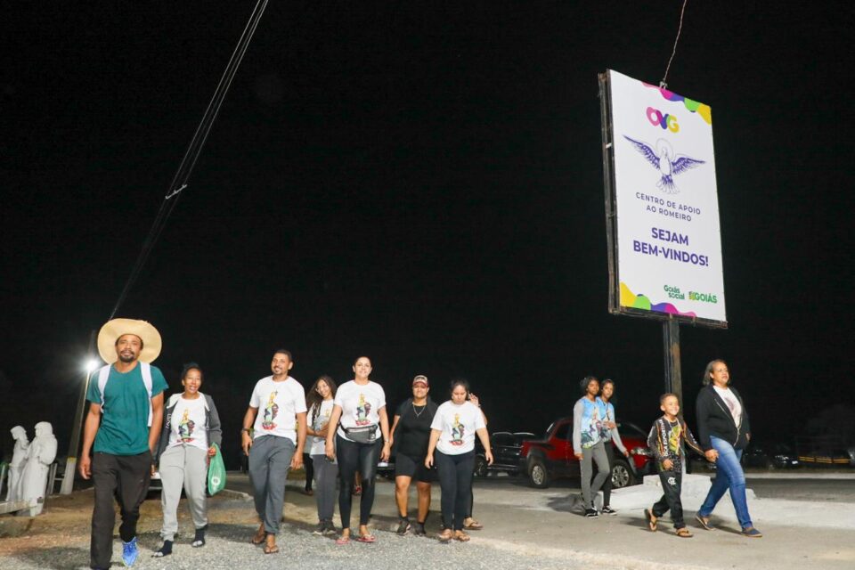 Romaria de Muquém mobiliza milhares de fiéis em Niquelândia Goiás Social e OVG montaram o Centro de Apoio ao Romeiro (CAR)