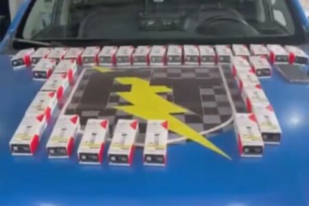 Canetas de emagrecimento apreendidas no camelódromo de Campinas (Foto: Reprodução)