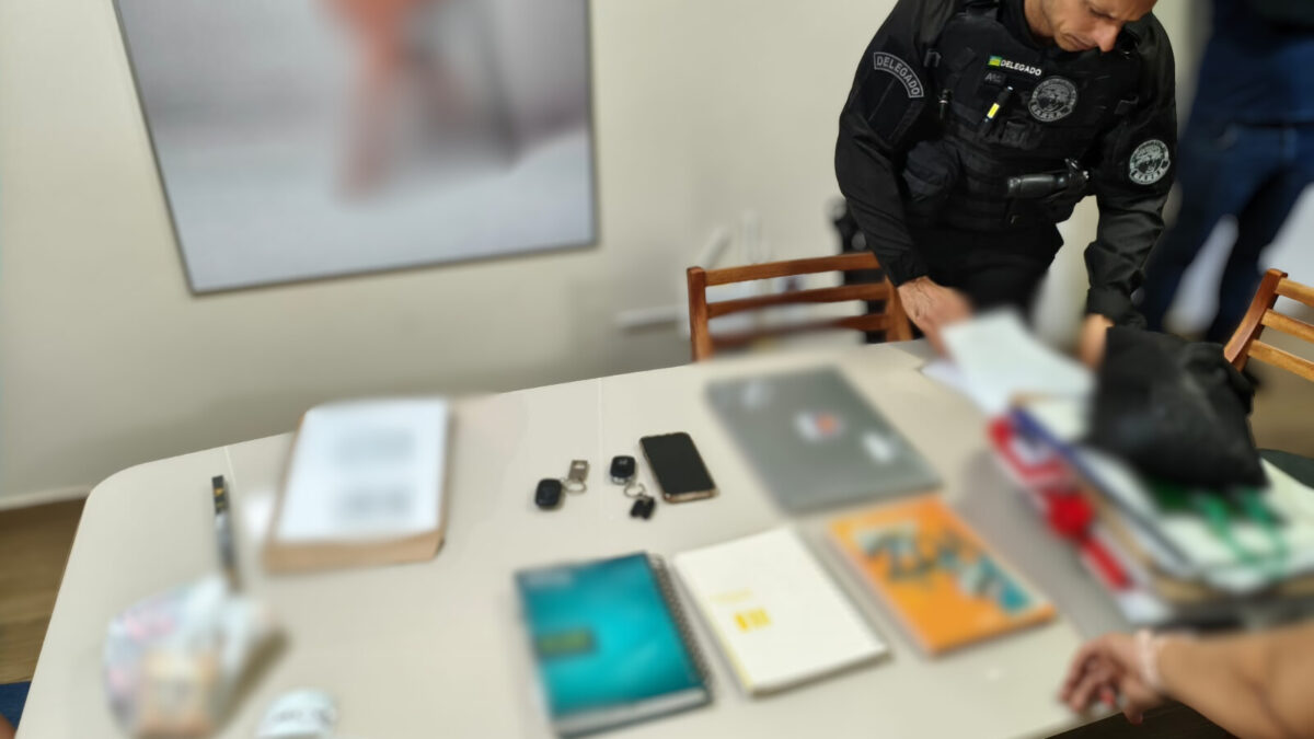 Imagem do momento das buscas