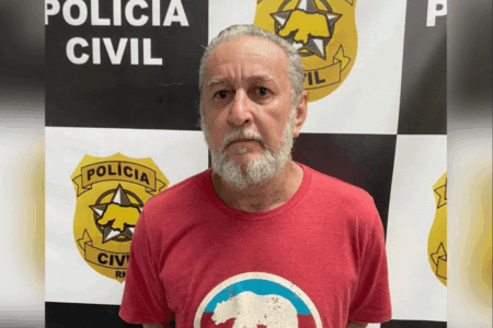 Antônio Marcos da Silva foi preso em Natal (Foto: Divulgação/PCGO)