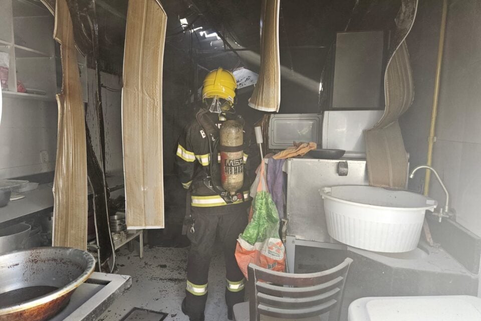 Imagens do local do incidênte