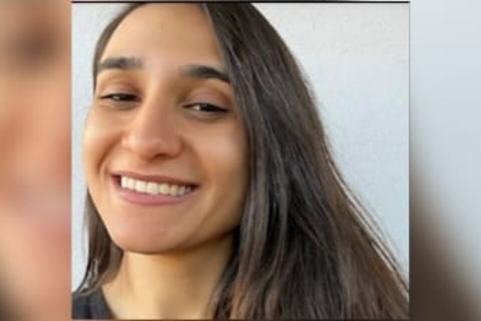 Imagem da mulher que se acidentou após o salto