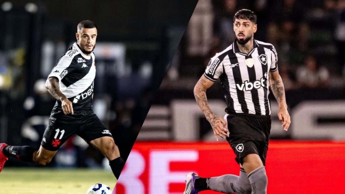 Vasco e Botafogo duelam nesta quarta pela copa do Brasil