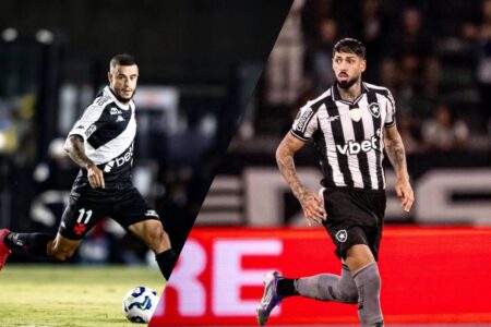Vasco e Botafogo duelam nesta quarta pela copa do Brasil