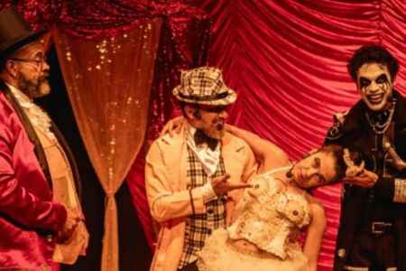 Imagem do espetáculo do circo dos amores impossíveis