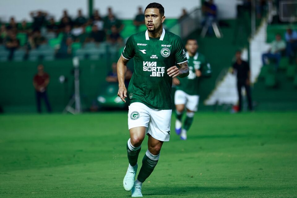 Wellington Rato em jogo pelo Goiás