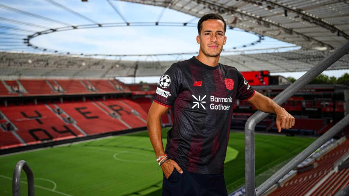 Lucas Vázquez, novo jogador do Bayer Leverkusen