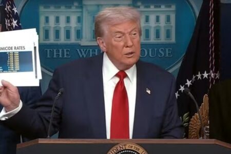 Trump cita Brasília entre capitais violentas ao tratar da segurança em Washington "Os piores lugares do mundo", disse presidente dos EUA