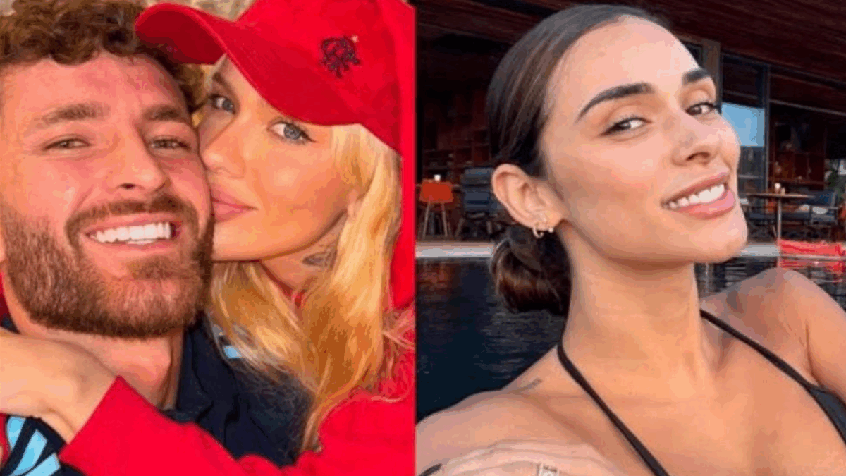 Karoline Lima e Tainá Militão debatem sobre pensão paga por Léo Pereira (Foto: Reprodução)