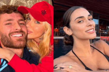 Karoline Lima e Tainá Militão debatem sobre pensão paga por Léo Pereira (Foto: Reprodução)