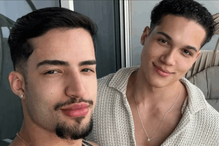 Os brasileiros Ryan Silveira (esq) e Yago Campos (dir),encontrados inconscientes na Grécia (Foto: Instagram/Reprodiução)