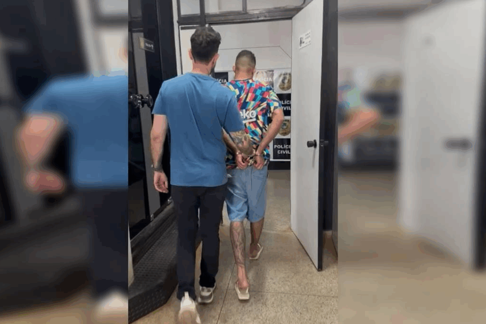 Homem é preso suspeito de agredir e arremessar a namorada de carro em movimento em Formosa