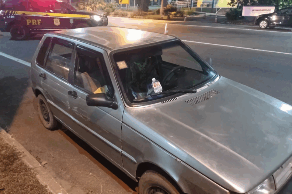 Idoso é preso por dirigir embriagado e trafegar na contramão na BR-153