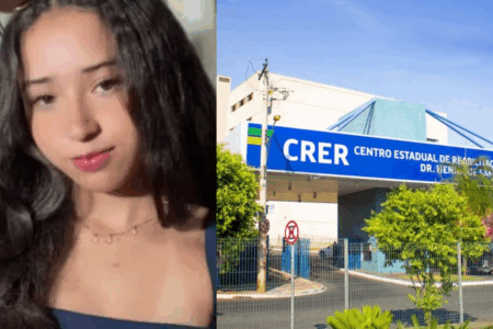 Imagem da jovem e do Crer